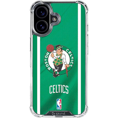 NBA Boston Celtics iPhone 16 Plus Clear Case