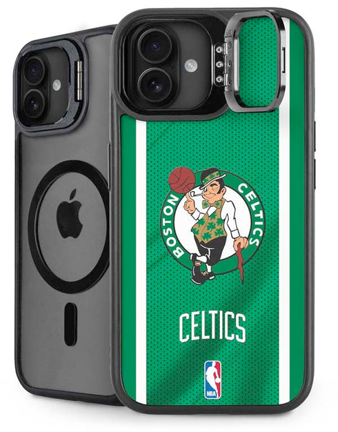 NBA Boston Celtics iPhone 16 Plus Kickstand Case