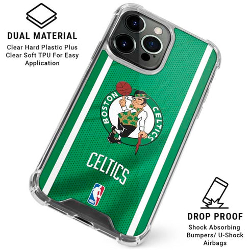 NBA Boston Celtics iPhone 16 Pro Max Clear Case