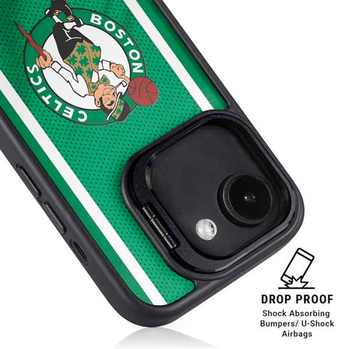 NBA Boston Celtics iPhone 16e Kickstand Case