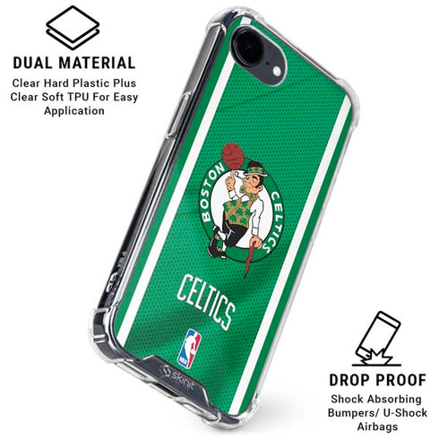 NBA Boston Celtics iPhone 16e Clear Case