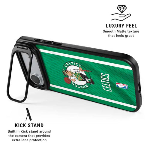 NBA Boston Celtics iPhone 17 Air Kickstand Case