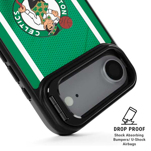 NBA Boston Celtics iPhone 17 Air Kickstand Case