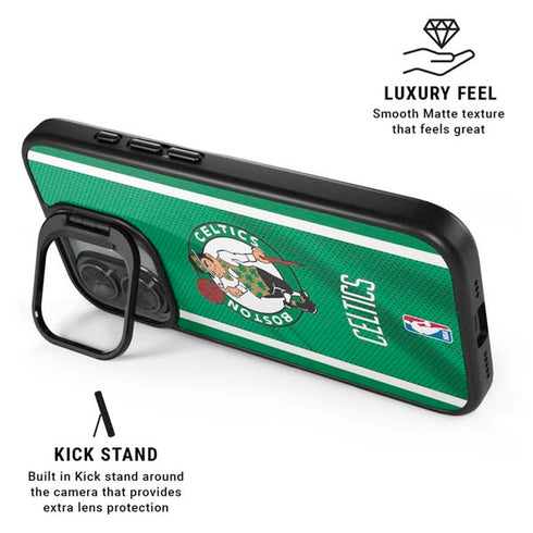 NBA Boston Celtics iPhone 17 Kickstand Case