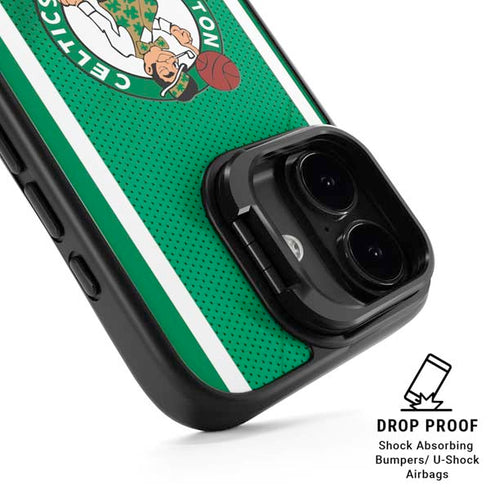NBA Boston Celtics iPhone 17 Kickstand Case