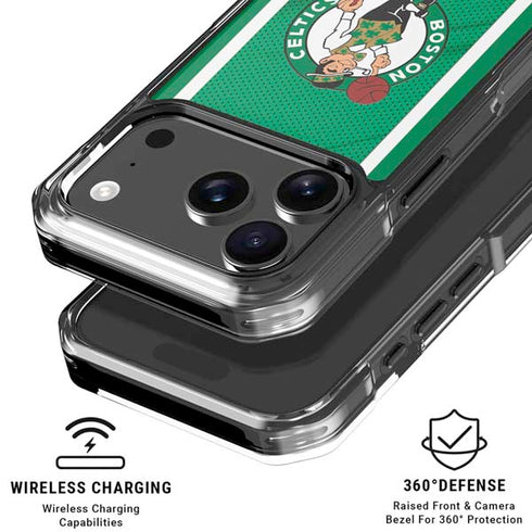 NBA Boston Celtics iPhone 17 Pro Clear Case