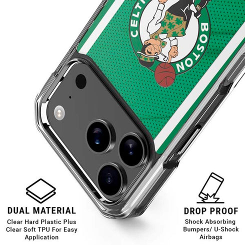 NBA Boston Celtics iPhone 17 Pro Clear Case