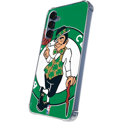 NBA Boston Celtics Large Logo Galaxy A35 5G Clear Case