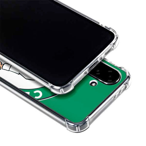 NBA Boston Celtics Large Logo Galaxy A36 5G Clear Case
