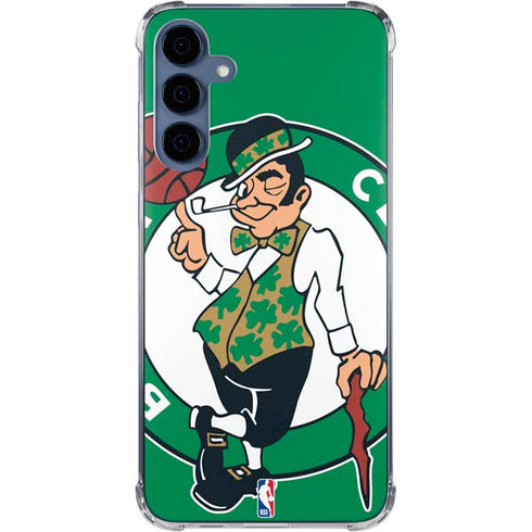NBA Boston Celtics Large Logo Galaxy A55 5G Clear Case