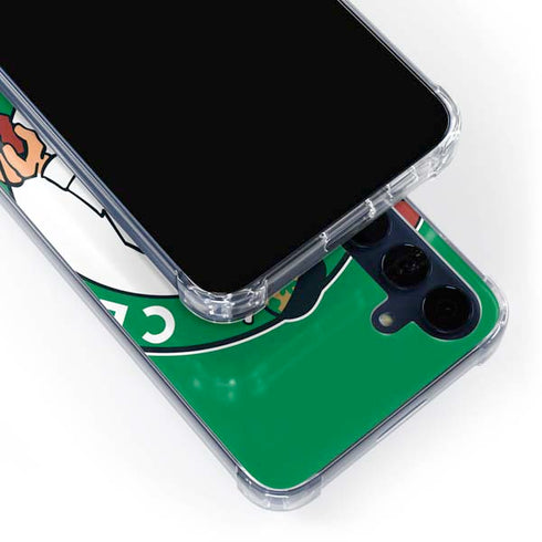 NBA Boston Celtics Large Logo Galaxy A55 5G Clear Case