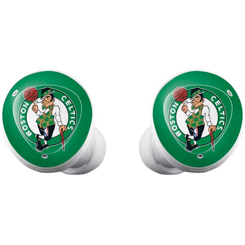 NBA Boston Celtics Large Logo Galaxy Buds Plus Skin