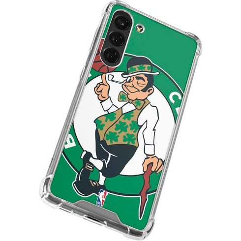 NBA Boston Celtics Large Logo Galaxy S24 FE Clear Case