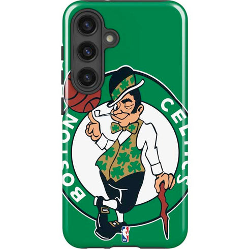 NBA Boston Celtics Large Logo Galaxy S25 Impact Case