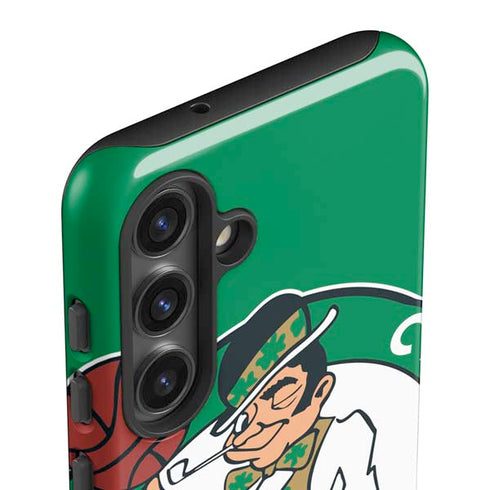 NBA Boston Celtics Large Logo Galaxy S25 Impact Case