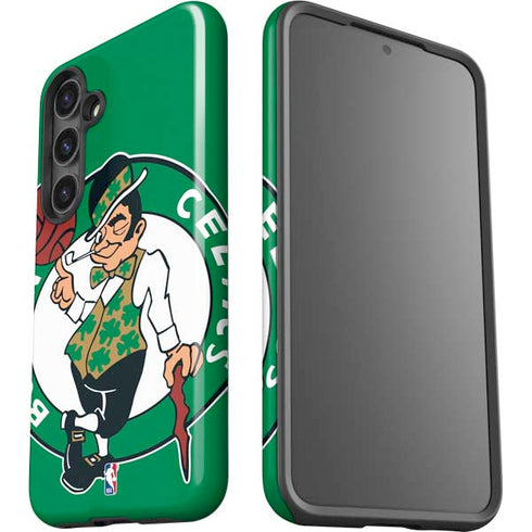 NBA Boston Celtics Large Logo Galaxy S25 Impact Case