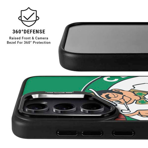 NBA Boston Celtics Large Logo Galaxy S25 Plus Kickstand Case