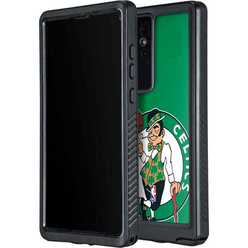 NBA Boston Celtics Large Logo Galaxy S24 Ultra Waterproof Case