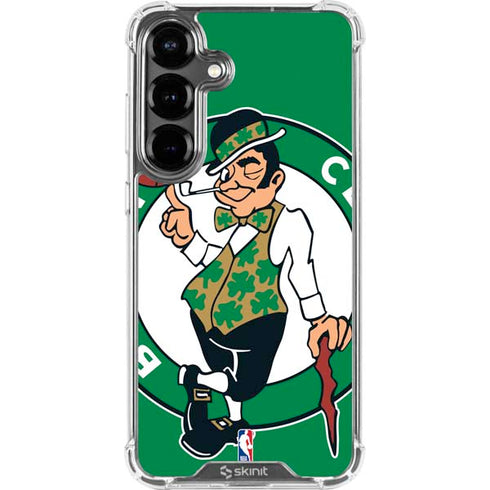 NBA Boston Celtics Large Logo Galaxy S26 Plus Clear Case