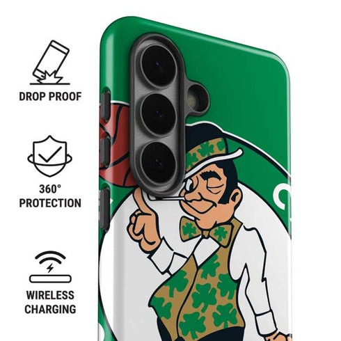NBA Boston Celtics Large Logo Galaxy S26 Plus Impact Case