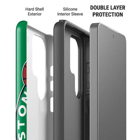 NBA Boston Celtics Large Logo Galaxy S26 Ultra Impact Case