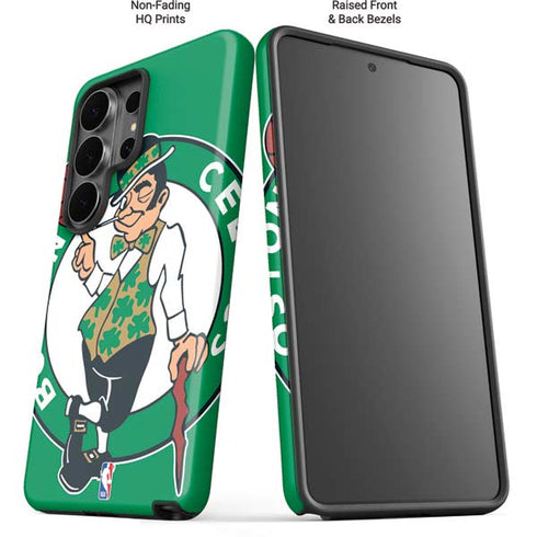 NBA Boston Celtics Large Logo Galaxy S26 Ultra Impact Case