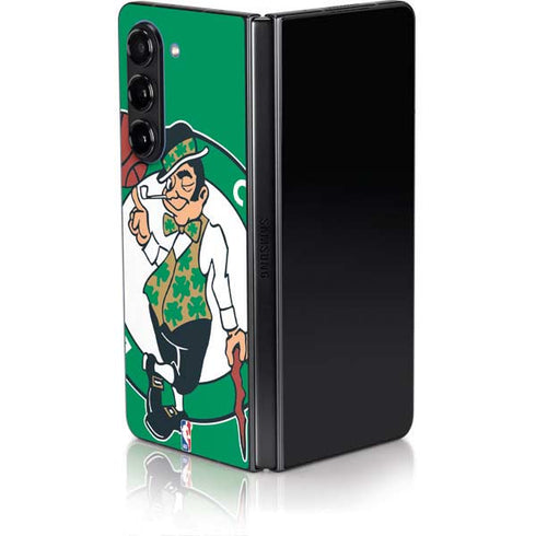 NBA Boston Celtics Large Logo Galaxy Z Fold5 5G Skin