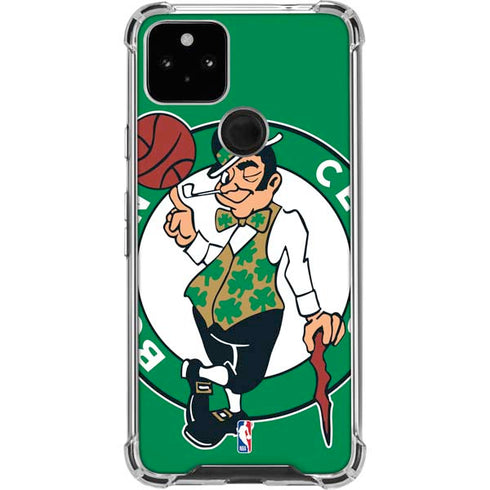 NBA Boston Celtics Large Logo Pixel Cases
