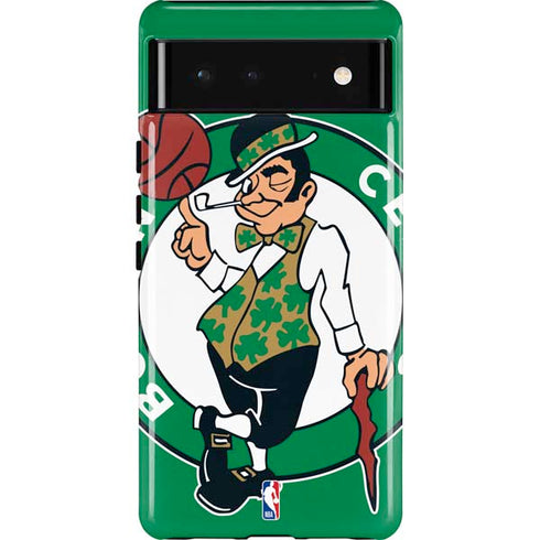 NBA Boston Celtics Large Logo Pixel Cases