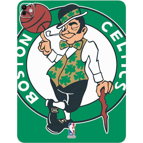 NBA Boston Celtics Large Logo iPad Pro 13in M4 (2024) Skin