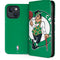 NBA Boston Celtics Large Logo iPhone 15 Folio Case