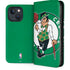 NBA Boston Celtics Large Logo iPhone 15 Folio Case