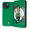 NBA Boston Celtics Large Logo iPhone 15 Plus Folio Case