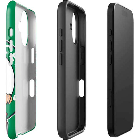 NBA Boston Celtics Large Logo iPhone 16 Impact Case