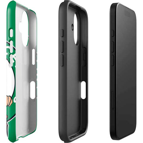 NBA Boston Celtics Large Logo iPhone 16 Plus Impact Case