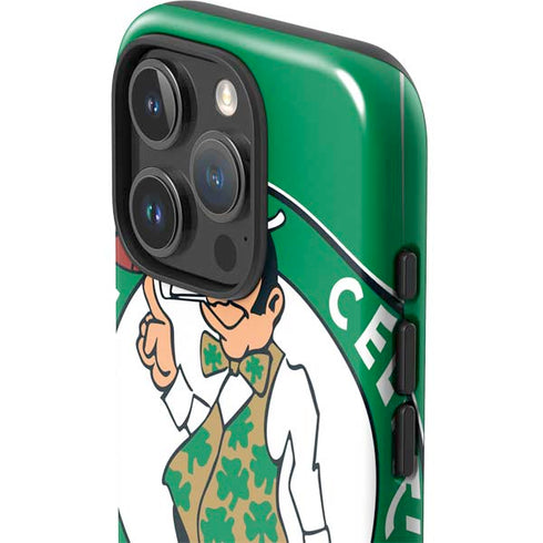 NBA Boston Celtics Large Logo iPhone 16 Pro Impact Case