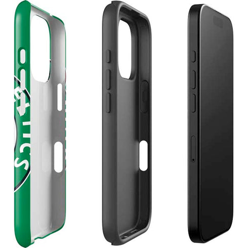 NBA Boston Celtics Large Logo iPhone 16 Pro Impact Case