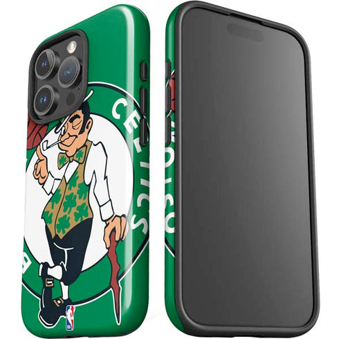 NBA Boston Celtics Large Logo iPhone 16 Pro Impact Case