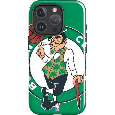NBA Boston Celtics Large Logo iPhone 16 Pro Max Impact Case