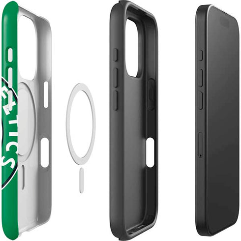 NBA Boston Celtics Large Logo iPhone 16 Pro Max Magsafe Impact Case