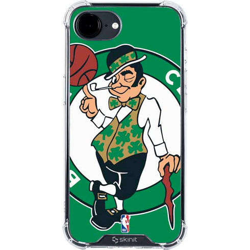 NBA Boston Celtics Large Logo iPhone 16e Clear Case