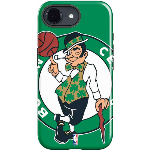 NBA Boston Celtics Large Logo iPhone 16e Impact Case