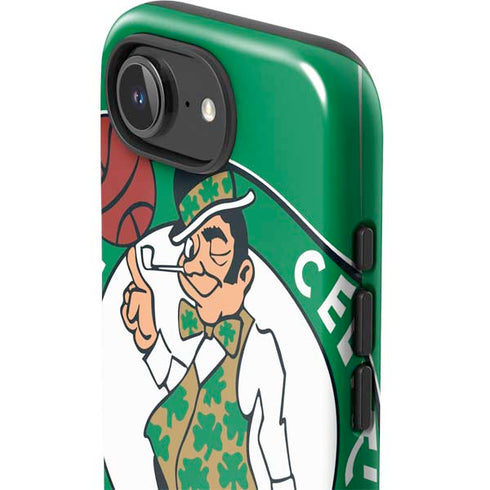 NBA Boston Celtics Large Logo iPhone 16e Impact Case