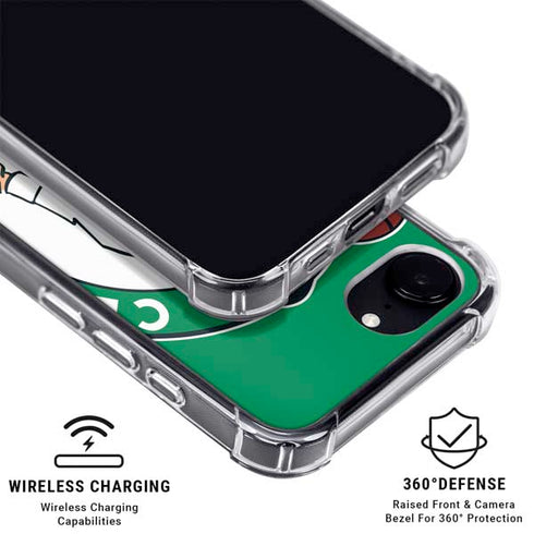 NBA Boston Celtics Large Logo iPhone 16e MagSafe Case