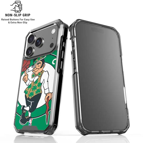 NBA Boston Celtics Large Logo iPhone 18 Pro Clear Case
