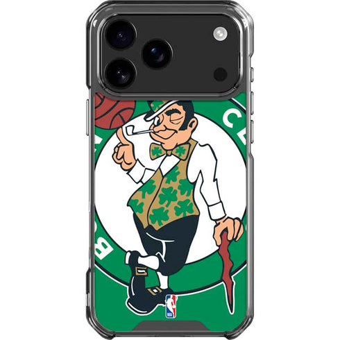 NBA Boston Celtics Large Logo iPhone 18 Pro Max Clear Case