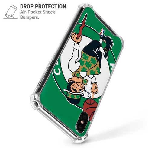 NBA Boston Celtics Large Logo iPhone X/XS Clear Case