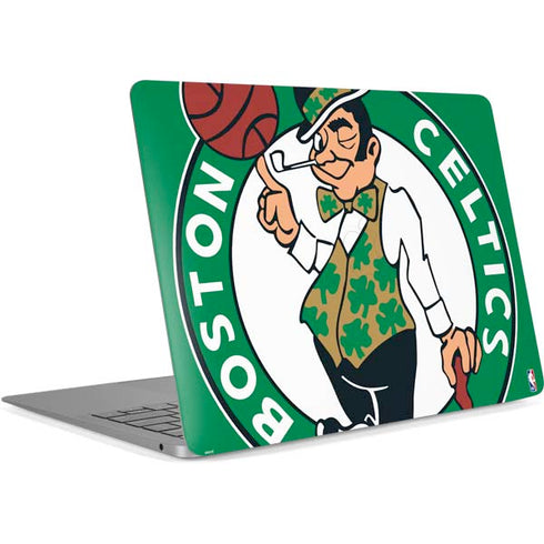 NBA Boston Celtics Large Logo Apple MacBook Air Skin