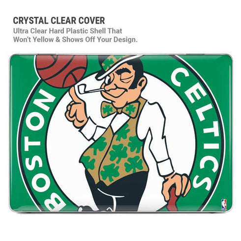 NBA Boston Celtics Large Logo MacBook Pro 14in (2021-24) Case plus Skin