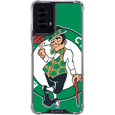 NBA Boston Celtics Large Logo Moto G Power 5G (2024) Clear Case